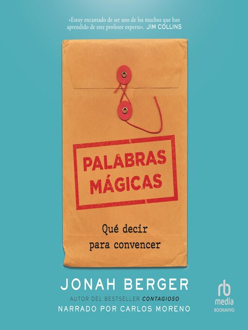 Title details for Palabras mágicas by Jonah Berger - Available